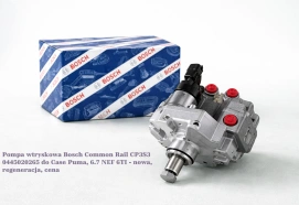 Pompa wtryskowa Bosch Common Rail CP3S3 0445020265 do Case Puma, 6.7 NEF 6TI - nowa, regeneracja, cena