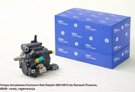 Pompa wtryskowa Common Rail Delphi 28214973 do Renault Fluence, 66kW– nowa, regeneracja