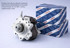 Pompa wtryskowa Bosch Common Rail CP3S3 0445010099 do Renault Grand Scénic II, 2.0 dCi - nowa, regeneracja, cena