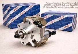 Pompa wtryskowa Bosch Common Rail CP3HS3 0445020047 do Dodge Ram 2500, 6.7 Cummins TD - nowa, regeneracja, cena