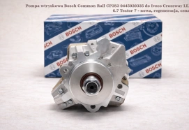 Pompa wtryskowa Bosch Common Rail CP3S3 0445020335 do Iveco Crossway LE, 6.7 Tector 7 - nowa, regeneracja, cena