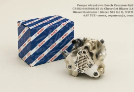 Pompa wtryskowa Bosch Common Rail CP3S3 0445010115 do Chevrolet Blazer 2.8 Diesel Electronic / Blazer S10 2.8 D, MWM 4.07 TCE - nowa, regeneracja, cena