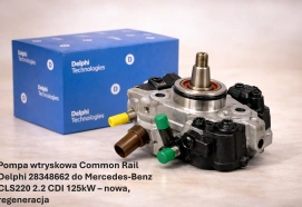 Pompa wtryskowa Common Rail Delphi 28348662 do Mercedes-Benz CLS220 2.2 CDI 125kW – nowa, regeneracja