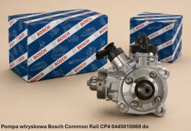 Pompa wtryskowa Bosch Common Rail CP4 0445010869 do Genesis / Hyundai / Kia 3.0 CRDi - nowa, regeneracja, cena