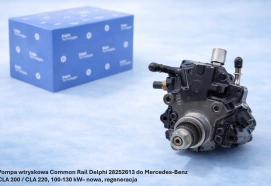 Pompa wtryskowa Common Rail Delphi 28252613 do Mercedes-Benz CLA 200 / CLA 220, 100-130 kW– nowa, regeneracja