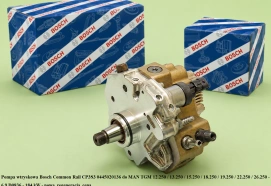 Pompa wtryskowa Bosch Common Rail CP3S3 0445020136 do MAN TGM 12.250 / 13.250 / 15.250 / 18.250 / 19.250 / 22.250 / 26.250 - 6.9 D0836 - 184 kW - nowa, regeneracja, cena