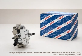Pompa wtryskowa Bosch Common Rail CP3S3 0445010126 do BMW 120d (E87), 2.0D - nowa, regeneracja, cena