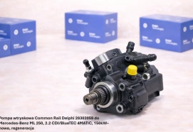 Pompa wtryskowa Common Rail Delphi 28302059 do Mercedes-Benz ML 250, 2.2 CDI/BlueTEC 4MATIC, 150kW– nowa, regeneracja