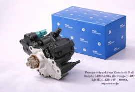 Pompa wtryskowa Common Rail Delphi 9424A050A do Peugeot 407, 2.0 HDi, 120 kW – nowa, regeneracja