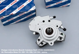 Pompa wtryskowa Bosch Common Rail CP3S3 0445010211 do Mercedes-Benz GL 320 / GL 350, 3.0 CDI - nowa, regeneracja, cena