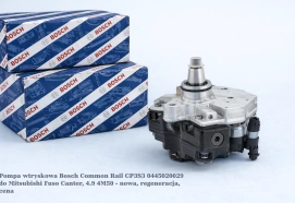 Pompa wtryskowa Bosch Common Rail CP3S3 0445020029 do Mitsubishi Fuso Canter, 4.9 4M50 - nowa, regeneracja, cena