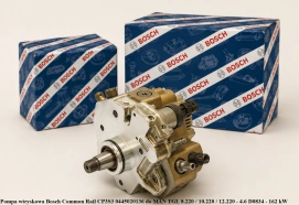 Pompa wtryskowa Bosch Common Rail CP3S3 0445020136 do MAN TGL 8.220 / 10.220 / 12.220 - 4.6 D0834 - 162 kW - nowa, regeneracja, cena