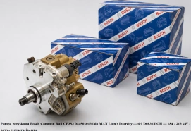 Pompa wtryskowa Bosch Common Rail CP3S3 0445020136 do MAN Lion’s Intercity — 6.9 D0836 LOH — 184 - 213 kW - nowa, regeneracja, cena
