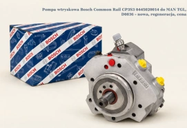 Pompa wtryskowa Bosch Common Rail CP3S3 0445020014 do MAN TGL, D0836 - nowa, regeneracja, cena