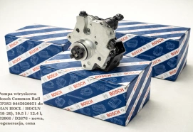Pompa wtryskowa Bosch Common Rail CP3S3 0445020051 do MAN HOCL / HOCLN (18–26), 10.5 l / 12.4 l, D2066 / D2676 - nowa, regeneracja, cena