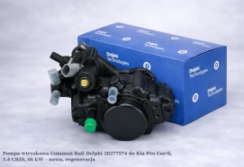 Pompa wtryskowa Common Rail Delphi 28277574 do Kia Pro Cee’d, 1.4 CRDi, 66 kW – nowa, regeneracja