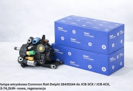 Pompa wtryskowa Common Rail Delphi 28435244 do JCB 3CX / JCB 4CX, 63-74,2kW– nowa, regeneracja