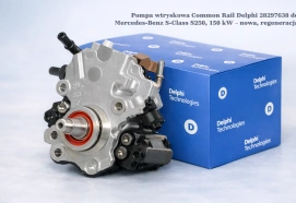 Pompa wtryskowa Common Rail Delphi 28297638 do Mercedes-Benz S-Class S250, 150 kW – nowa, regeneracja