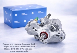 Pompa wtryskowa Common Rail Delphi 9424A100A do Great Wall Steed, 2.0 d, 105 kW, 110 kW – nowa, regeneracja