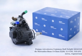 Pompa wtryskowa Common Rail Delphi 28343145 do Mercedes-Benz E-Class E220, 2.2 CDI, 125 kW – nowa, regeneracja
