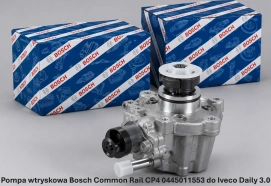 Pompa wtryskowa Bosch Common Rail CP4 0445011553 do Iveco Daily 3.0 - nowa, rege-neracja, cena