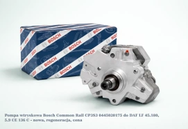 Pompa wtryskowa Bosch Common Rail CP3S3 0445020175 do DAF LF 45.180, 5.9 CE 136 C - nowa, regeneracja, cena