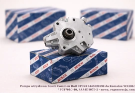Pompa wtryskowa Bosch Common Rail CP3S3 0445020298 do Komatsu WA200-7 / PC170LC-10, SAA4D107E-2 - nowa, regeneracja, cena