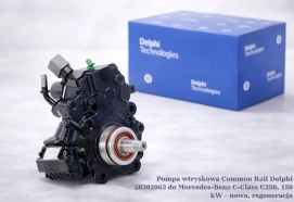 Pompa wtryskowa Common Rail Delphi 28302063 do Mercedes-Benz C-Class C250, 150 kW – nowa, regeneracja
