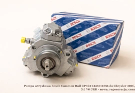Pompa wtryskowa Bosch Common Rail CP3S3 0445010356 do Chrysler 300C, 3.0 V6 CRD - nowa, regeneracja, cena
