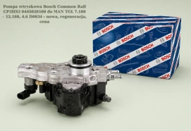 Pompa wtryskowa Bosch Common Rail CP3HS3 0445020100 do MAN TGL 7.180 – 12.180, 4.6 D0834 - nowa, regeneracja, cena