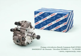 Pompa wtryskowa Bosch Common Rail CP3S3 0445020157 do Doosan / Develon DX300LC-3 – 7.6 DL08K - nowa, regeneracja, cena