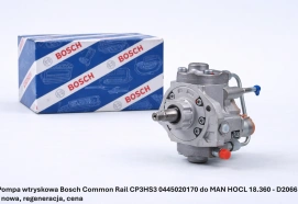 Pompa wtryskowa Bosch Common Rail CP3HS3 0445020170 do MAN HOCL 18.360 - D2066 - nowa, regeneracja, cena