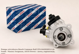 Pompa wtryskowa Bosch Common Rail CP4 0445020512 do Fendt / Massey Ferguson, AGCO Power - nowa, regeneracja, cena