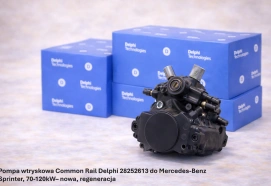 Pompa wtryskowa Common Rail Delphi 28252613 do Mercedes-Benz Sprinter, 70-120kW– nowa, regeneracja