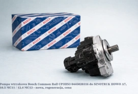 Pompa wtryskowa Bosch Common Rail CP3HS3 0445020316 do SINOTRUK HOWO A7, 10.5 MC11 / 12.4 MC13 - nowa, regeneracja, cena