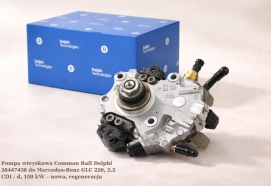 Pompa wtryskowa Common Rail Delphi 28447438 do Mercedes-Benz GLC 220, 2.2 CDI / d, 150 kW – nowa, regeneracja