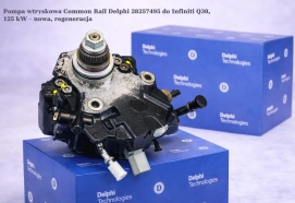Pompa wtryskowa Common Rail Delphi 28257495 do Infiniti Q30, 125 kW – nowa, regeneracja