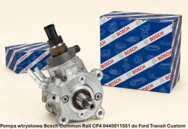 Pompa wtryskowa Bosch Common Rail CP4 0445011551 do Ford Transit Custom / Tour-neo Custom 2.0 EcoBlue - nowa, regeneracja, cena