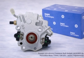 Pompa wtryskowa Common Rail Delphi 28302063 do Mercedes-Benz Viano, 120 kW – nowa, regeneracja