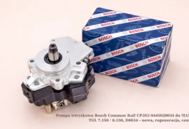 Pompa wtryskowa Bosch Common Rail CP3S3 0445020034 do MAN TGL 7.150 / 8.150, D0834 - nowa, regeneracja, cena