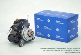 Pompa wtryskowa Common Rail Delphi 28384976 do Chevrolet Captiva, 2.2 D, 120 kW, 135 kW – nowa, regeneracja
