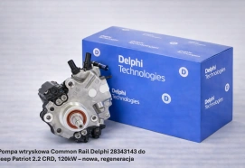 Pompa wtryskowa Common Rail Delphi 28343143 do Jeep Patriot 2.2 CRD, 120kW – nowa, regeneracja