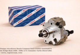 Pompa wtryskowa Bosch Common Rail CP3HS3 0445020076 do Dodge/Ram 2500 / 3500, 6.7L Cummins Turbo Diesel (R6) - nowa, regeneracja, cena