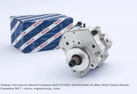 Pompa wtryskowa Bosch Common Rail CP3HS3 0445020248 do Blue Bird Vision Diesel, Cummins B6.7 - nowa, regeneracja, cena