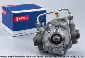 Pompa wtryskowa DENSO DCRP302430 do Opel / Vauxhall Insignia A / Mk1, 1.6 CDTi - nowa, regeneracja, cena