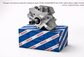 Pompa wtryskowa Bosch Common Rail CP3S3 0445020078 do FAW Liberation Light Truck, 5.1 CA4DF_EU3 - nowa, regeneracja, cena