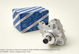 Pompa wtryskowa Bosch Common Rail CP3HS3 0445020316 do MAN SÜ, 10.5 D2066 - nowa, regeneracja, cena