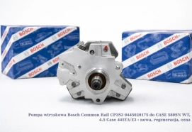 Pompa wtryskowa Bosch Common Rail CP3S3 0445020175 do CASE 580SN WT, 4.5 Case 445TA/E3 - nowa, regeneracja, cena