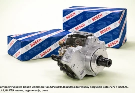 Pompa wtryskowa Bosch Common Rail CP3S3 0445020054 do Massey Ferguson Beta 7270 / 7270 AL, 8.4 l, 84 CTA - nowa, regeneracja, cena
