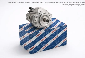Pompa wtryskowa Bosch Common Rail CP3S3 0445020014 do MAN TGS 18.320, D2066 - nowa, regeneracja, cena